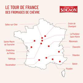 Tour de France des fromages de chèvre